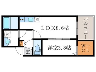 Arto桂川の物件間取画像